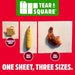 Tear-A-Square 3-Ply Paper Towels, 6 Double Rolls = 12 Regular Rolls