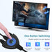 HDTV Switch 3 in 1 Out,HDTV Splitter Supports Full HD 1080P@60HZ/4K@30HZ，Compatible with Roku Fire TV Stick,PS4/PS5 Xbox