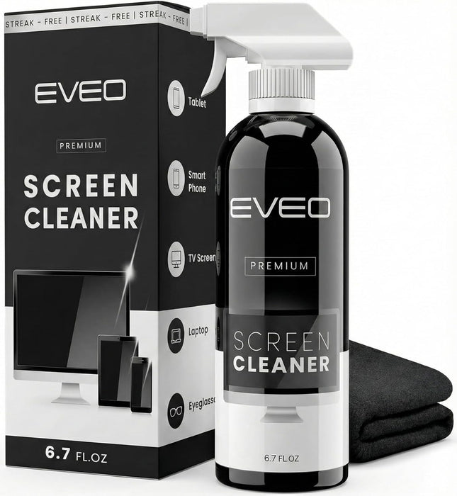 Screen Cleaner Spray - Large Screen Cleaner Bottle - TV Screen Cleaner, Computer Screen Cleaner, for Laptop, Phone, Ipad