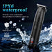 Manscape Body & Beard Trimmer for Men,Waterproof,6 in 1 Grooming Kit