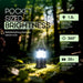 Camping Lights LED Lantern Flashlights, Battery Operated Lamp Tent Lanterns for Power Outages, Camping Essentials Outdoor,Home,Emergency Gear, Hurricane Survival (3 AAA batteries not included)