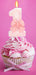 Pink Bow Number 1 Birthday Candle 1st Birthday Decorations Girl