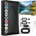 2026 Indoor Dash Skyline for Smart and Pitch, 6000 Miles Maximum HD Antenna Indoor Ourdoor Support 4K 1080P VHF UHF, 360 Distance Transmission Transmission Signal Amplifier (TV006)