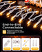 Christmas Lights Outdoor 100 Count 20Ft String Lights for Indoor