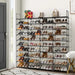 Ten-Tier High-Capacity Shoe Rack