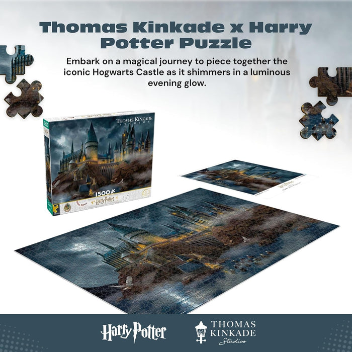 - Thomas Kinkade Harry Potter - Hogwarts Castle - 1500 Piece Puzzle