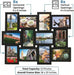 Collage Picture Frame 18x23 Inch Black - Holds 12 Photos in 4x6 and 6x4 Formats - Wall Display for Home Decor, Horizontal or Vertical Hanging