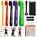 Resistance Bands for Working Out, Exercise & Workout Bands, 5 Levels
