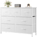 7 Drawer Fabric Dresser, Storage Tower for Bedroom and Closet