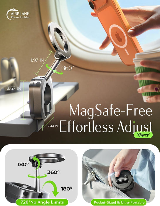 Airplane Travel Essentials for Flying Airplane Phone Holder for Desk