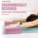 2 Pcs Yoga Blocks, 9x6x3 Inch Foam Blocks for Pilates
