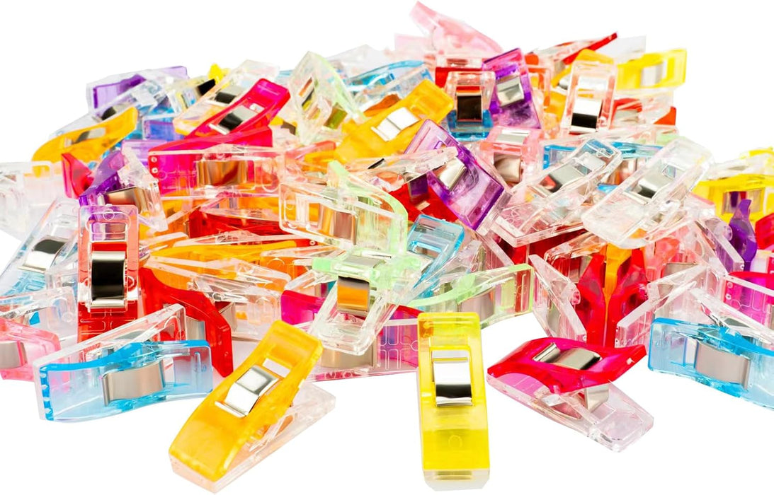 Multipurpose Sewing Clips Pack of 100, Perfect Alternative Quilting Pins