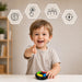 Memory Game Handheld Electronic Toy, Color Memorizing with Lights and Sounds