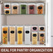 Airtight Food Storage Containers Set with Lids - 24 PCS, BPA Free