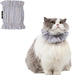 Cat Grooming Collar and Feeding Bib for Long Haired Cats, Anti-Stain Neck Band, Dog Ear Cover Snood for Cocker Spaniels