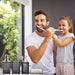 4 PCS Bathroom Accessory Set, Grey Bathroom Accessories Set