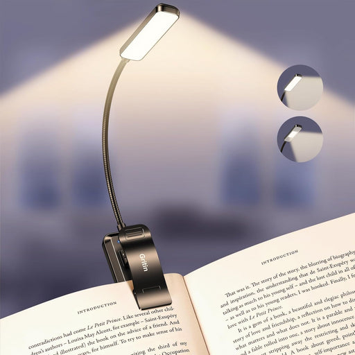 2026 Gen 2 Book Light for Reading- 30 Eye Caring Full Spectrum LED