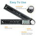 Digital Protractor Angle Finder, 7-Inch Angle Finder & Angle Measuring Tool