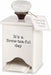 FBA Ceramic Tea Bag Caddy, White