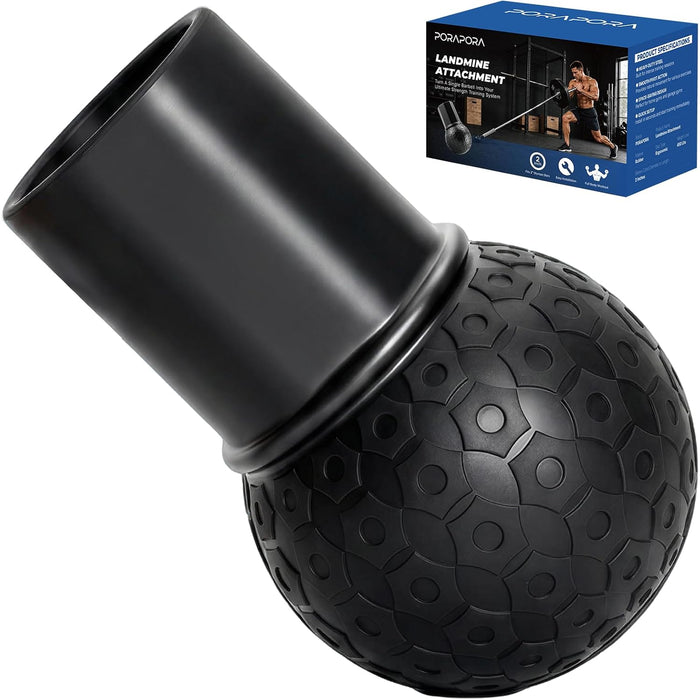 Landmine Attachment for Barbell, T Bar Row Attachment, Home Gym Trainer