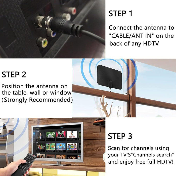 TV Antennas for Smart TV Indoor, HD Digital TV Antenna for Local Channels
