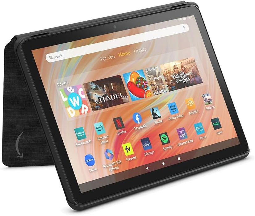 Fire HD 10 Tablet Protective Cover (Only compatible with 13th generation tablet, 2023 release) - Black