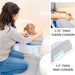 Bath Kneeler and Elbow Rest Pad, 1.75 inch Extra Thick Baby Bath Kneeling Mat and Elbow Pads for Bathtub. Bath Tub Cushi