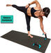 Premium Quality Wrist Alignment Yoga Blocks to Eliminate Wrist Pain in All Poses - Great for Yoga, Pushups and Pilates. 