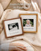 Wooden Baby Sonogram Picture Frame - First Ultrasound New Baby Announcement