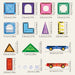 Magnetic Tiles for Kids Ages 3-5 4-8 Magnet Toys for 3 4 5 6 7 8+ Year Old Boys Girls Toddlers Magnetic Building Blocks Preschoo