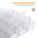 Four-Pack 36-Compartment Craft Storage Boxes