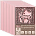 8Pcs 6"x8" Linoleum Blocks for Printmaking, Premium Rubber Linocut Block, Soft Relief Printing Supplies for Stamp Carving, Printing, DIY Crafts and Art Projects
