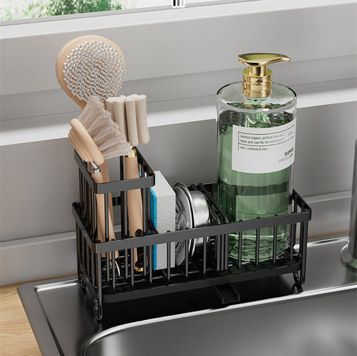 Kitchen Sink Sponge and Soap Organizer