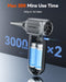 MF70 Compressed Air Duster, 3-Speed Adjustable, Electric, Cordless