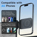 Dual-Sided Magnetic Dashboard Phone Mount — 360° Adjustable