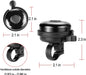 Classic Bike Bell, Aluminum Bicycle Bell, Loud Crisp Sound Bike Bell Adults Kids