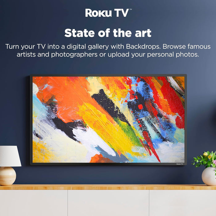 40-Inch Class A4 Series FHD 1080p Smart Roku TV with Alexa Compatibility (40A4NR) - Dolby Audio, Slim Bezel Design, Google Assistant