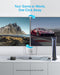 HDMI Switch, 2 in 1 Out HDMI Switcher, Monitor Switch with 4K@60Hz