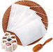 200pcs Disposable Tea Bags for Loose Leaf Tea, Tea Filter Bags with Free Tea Spoon for Loose Tea Loose Leaf Tea, Coffee, Spice, Herbs (QS53)