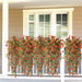 Artificial Fall Fake Flowers for Outdoor Fall Decoration