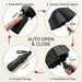 Small UV Protection Travel Umbrella Compact for Rain and Sun UPF 50+ Windproof Portable 42 inch Umbrella for Women and Men