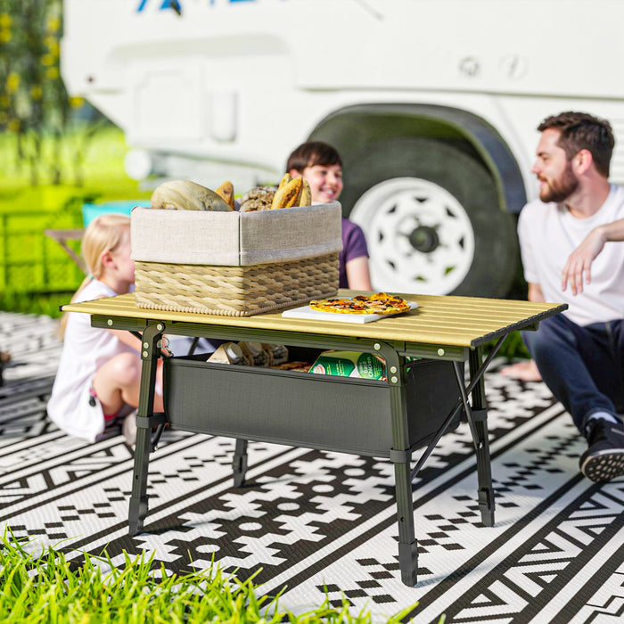 Portable Aluminum Folding Camping Table