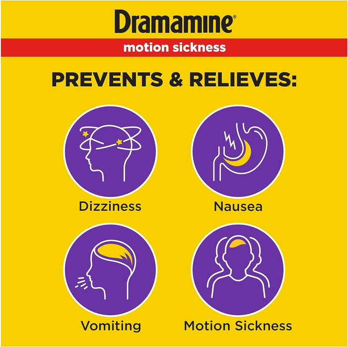 Motion Sickness Relief, Less Drowsy, 16 Count