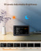 Clock with Day and Date for Elderly,7" Large Display Digital Calendar Clock