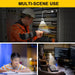 Barbecue Grill Lights, Grilling Gifts for Men Dad, BBQ Grill Accessories for Outdoor, Grill Lamps with Magnetic Base, Super Bright LED, 360 Degree Flexible Gooseneck, Stocking Stuffers, Pack of 2