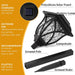 6 Pack Solar Lights Outdoor Waterproof, LED Solar Garden Lights