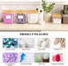 Laundry Pods Storage Container, Clear Acrylic Laundry Room Organization and Storage ,Detergent Powder Container,with Wooden Lids & Labels, 3+1 Pack