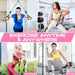 Resistance Bands with Handles, 5 Level Exercise Bands, 150LBS Workout Bands