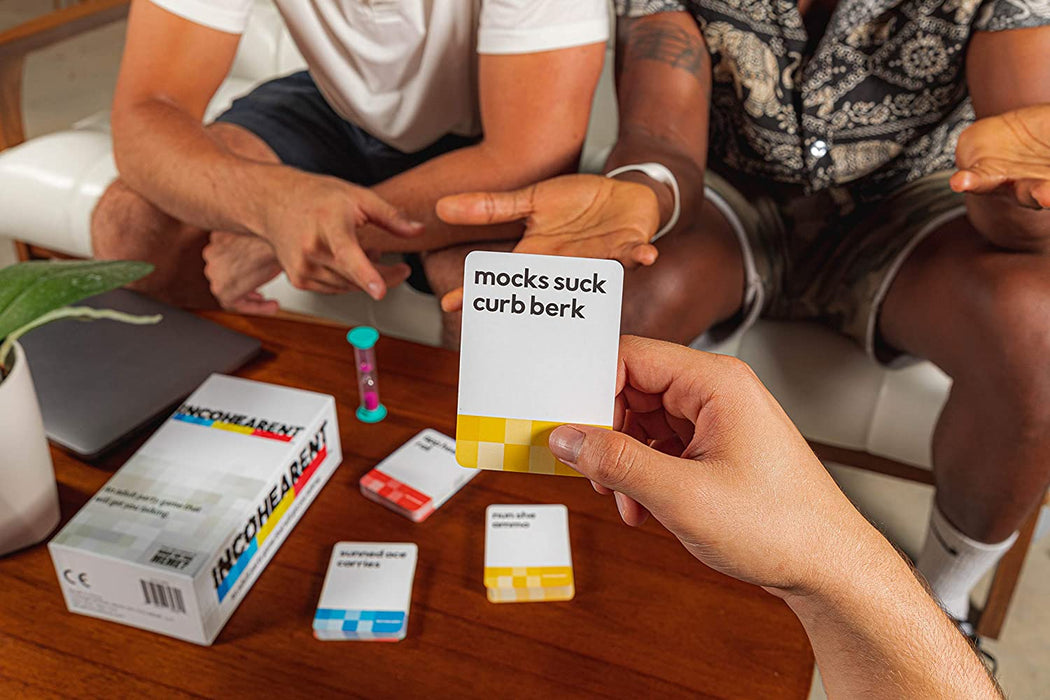 Incohearent, The Guess the Gibberish Party Game by Relatable