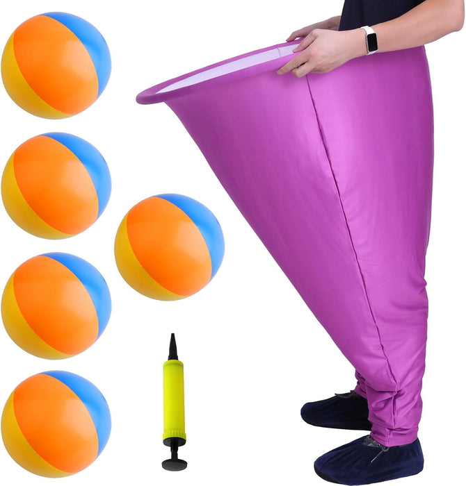 Granny Pants Yard Game, Oversized Granny Pants Outdoor Games,Giant Stretchy Pants, Fun Tossing Games Props for Outdoor Parties, Group Gatherings, Adults and Family
